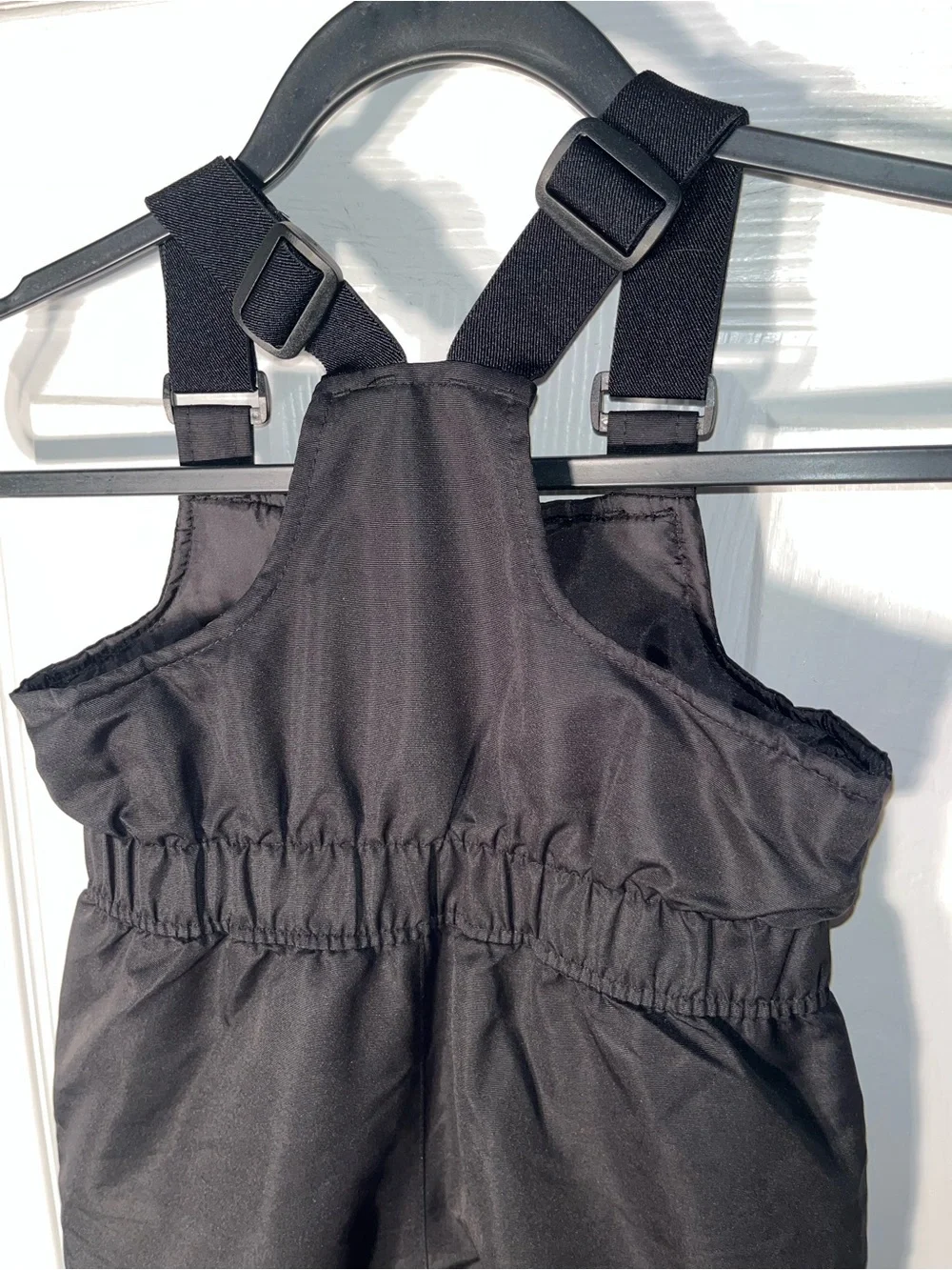 Swiss Tech XS (4-5) Kids Snow Ski Bibs Black Quilted Polyester Unisex‎ Child